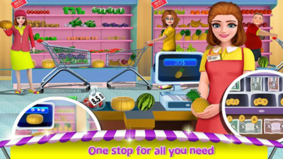 超市收银员女孩游戏手机最新版ios下载