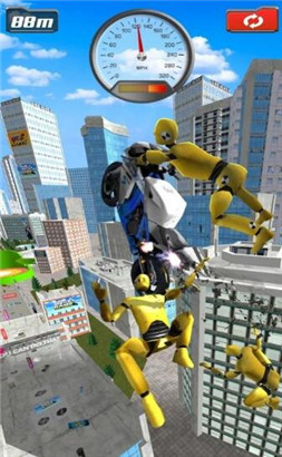 坡道摩托车跳跃游戏中文版2021下载