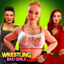 坏女孩摔跤模拟器游戏手机版下载-坏女孩摔跤模拟器破解版无限时间下载