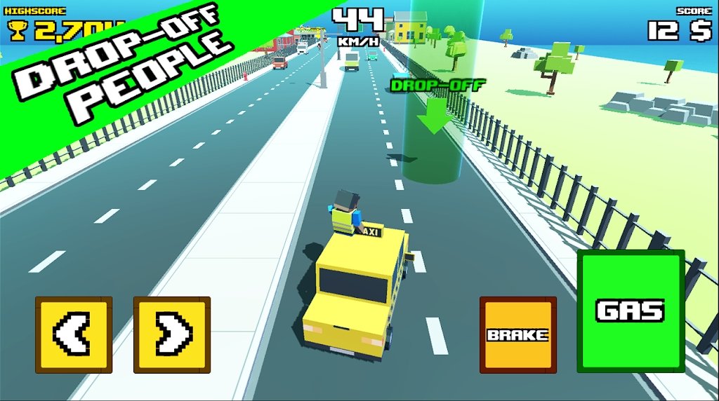 出租车疯狂之路游戏下载安装-出租车疯狂之路最新免费版下载
