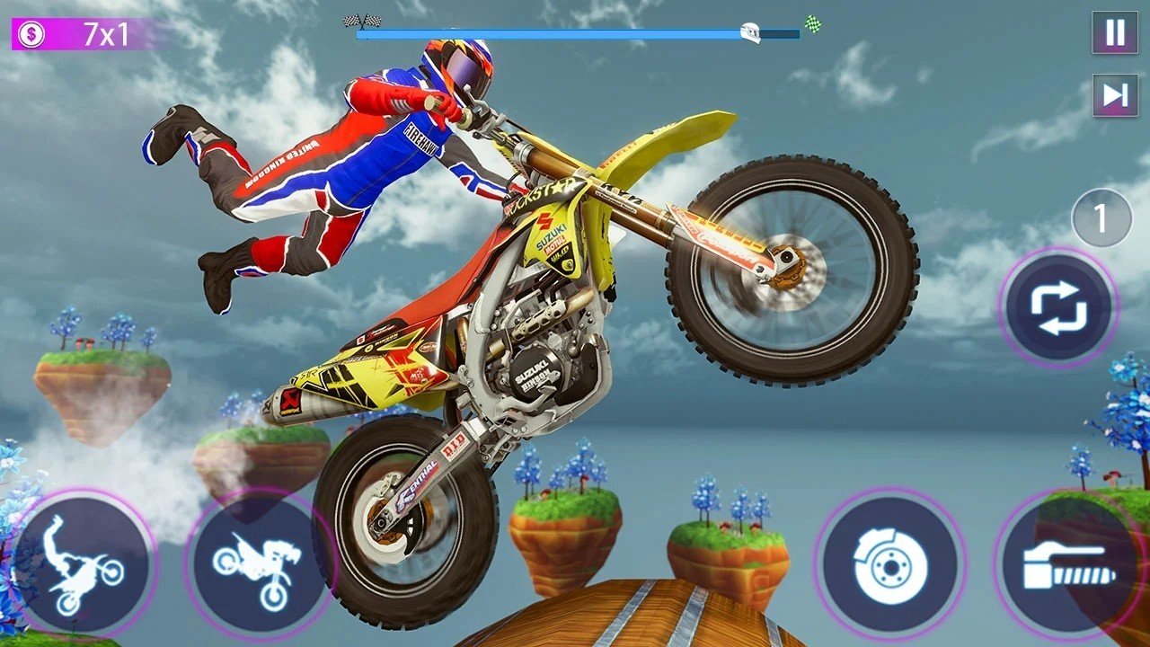 真正摩托车特技比赛最新免费版下载-真正摩托车特技比赛游戏下载