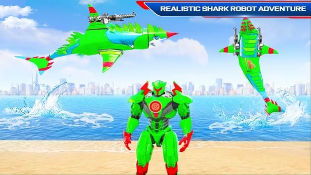 鲨鱼机器人汽车改造最新游戏下载-鲨鱼机器人汽车改造安卓版下载