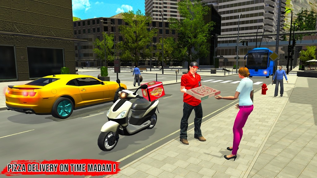 城市送披萨专员3D免费中文下载-城市送披萨专员3D手游免费下载