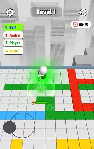 弹跳杆涂色竞赛游戏手机版下载-弹跳杆涂色竞赛最新版下载