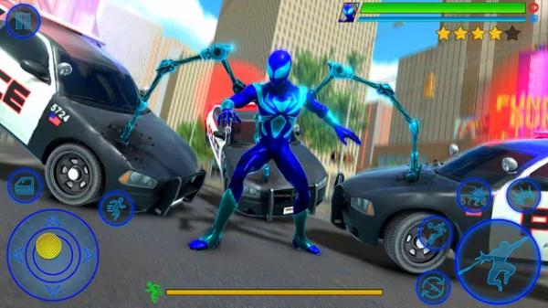 蜘蛛侠绳铁格斗模拟最新免费版下载-蜘蛛侠绳铁格斗模拟游戏下载