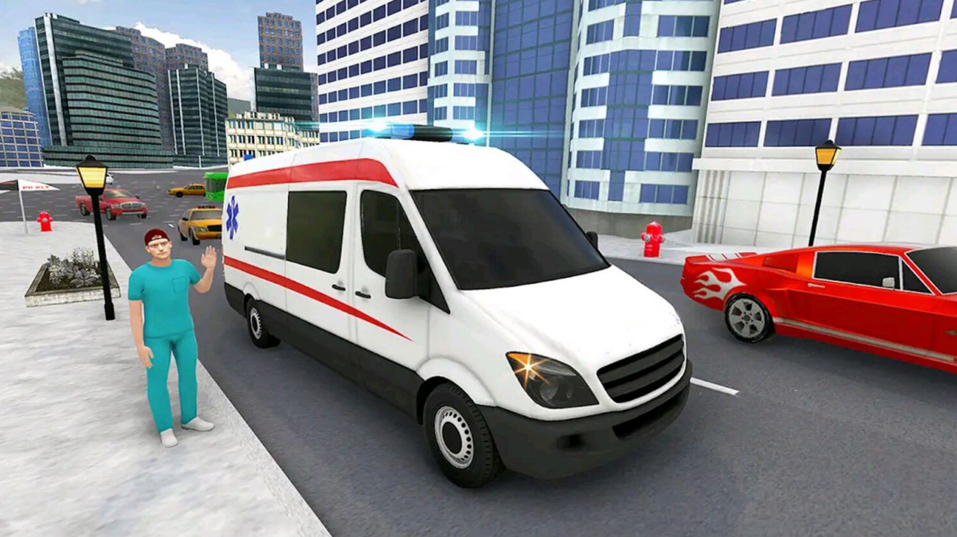 城市紧急救护车游戏下载安装-城市紧急救护车最新免费版下载
