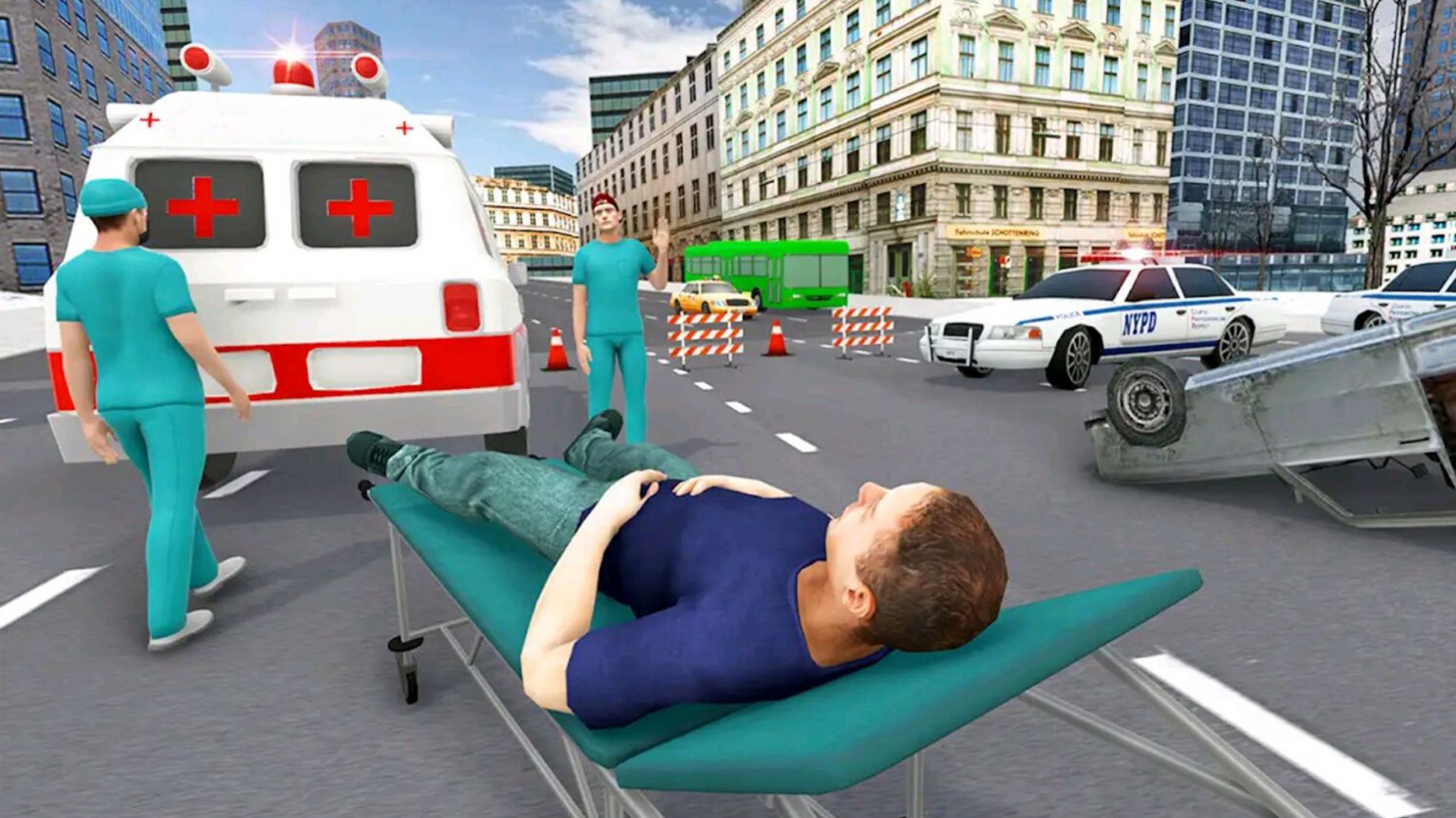 城市紧急救护车游戏下载安装-城市紧急救护车最新免费版下载