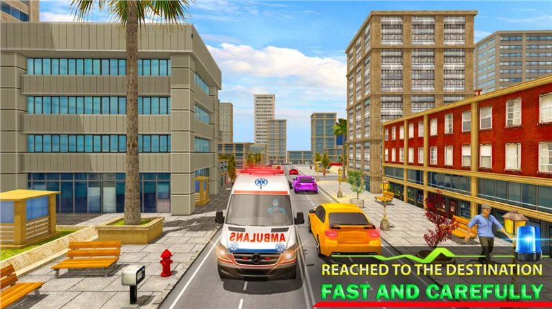 城市急救车模拟器免费中文下载-城市急救车模拟器手游免费下载