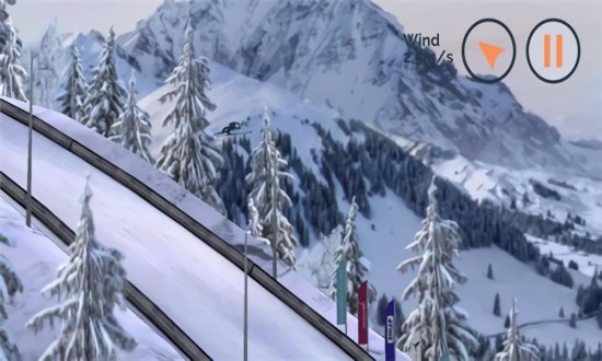 滑雪跳跃免费中文下载-滑雪跳跃手游免费下载