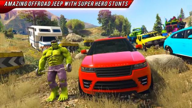 超级英雄吉普特技驾驶最新游戏下载-超级英雄吉普特技驾驶安卓版下载