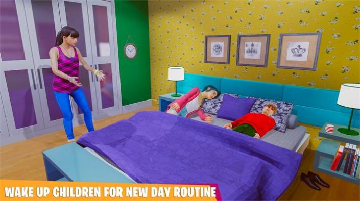 虚拟单身妈妈模拟器游戏下载安装-虚拟单身妈妈模拟器最新免费版下载
