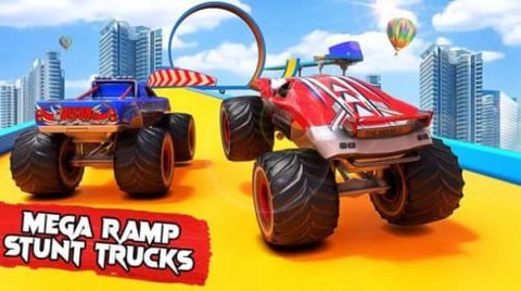 怪物卡车特技表演赛游戏手机版下载-怪物卡车特技表演赛最新版下载