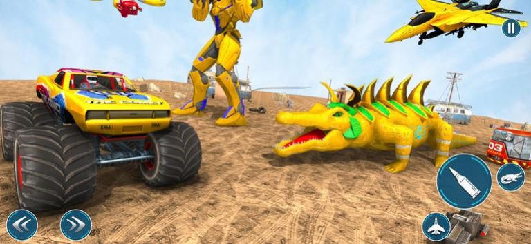 鳄鱼机器人喷射改造游戏安卓版最新免费版下载-鳄鱼机器人喷射改造游戏安卓版游戏下载