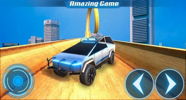 赛博汽车高空特技游戏下载安装-赛博汽车高空特技最新免费版下载